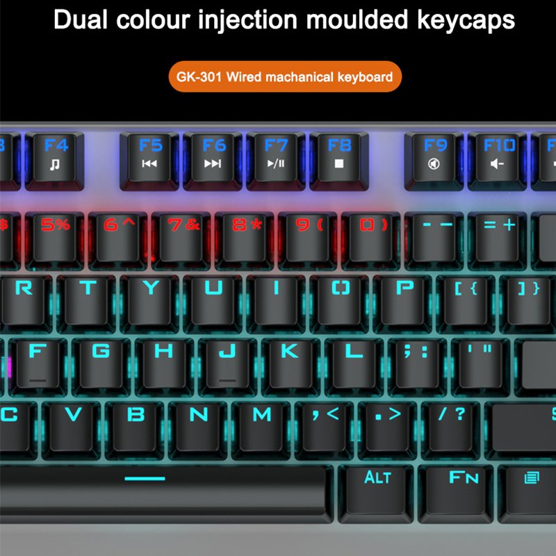 Lecoo wholesale blue switch rgb keyboard mechanical game keyboard laptop desktop wired keyboard