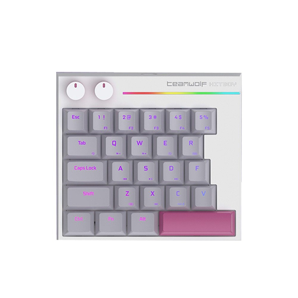 Hk25 Mechanical Keyboard Magnetic Switch 8k Rgb Mini Gamer Keyboard 24 Keys Customization Valorant Gaming