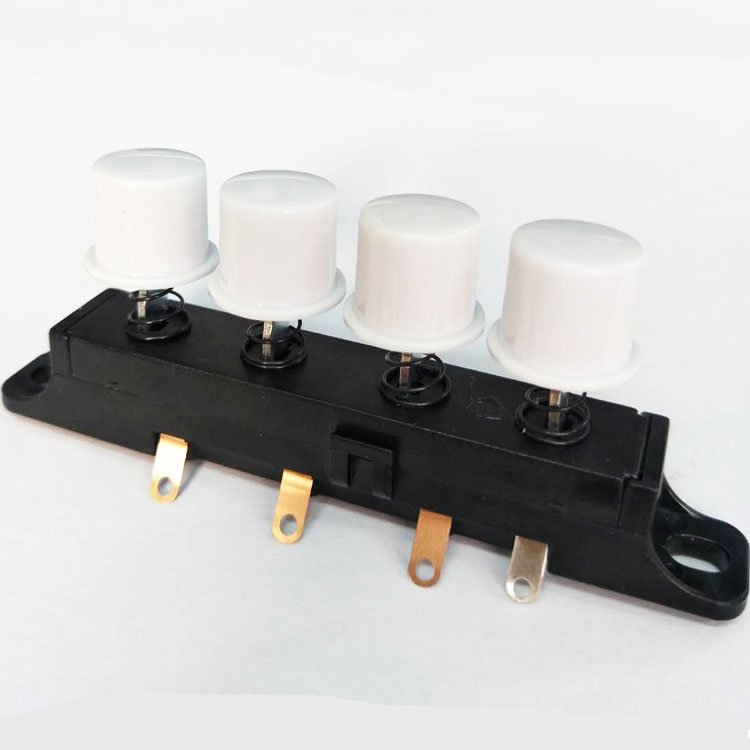 Tuowei 4 key 3 speed Electric Fan color push button Keyboard Switches