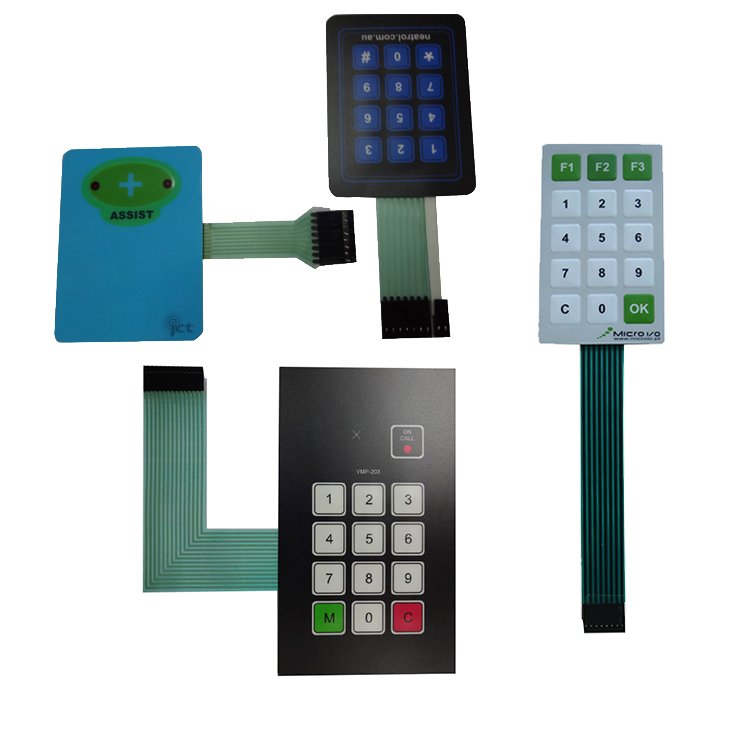 Industrial Control Membrane Panel Mechanical Membrane Keyboard Switch