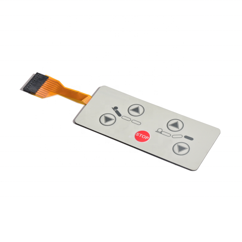 Factory Customized Membrane Switch Graphic Tactile Membrane Button Switch Keyboard Durable