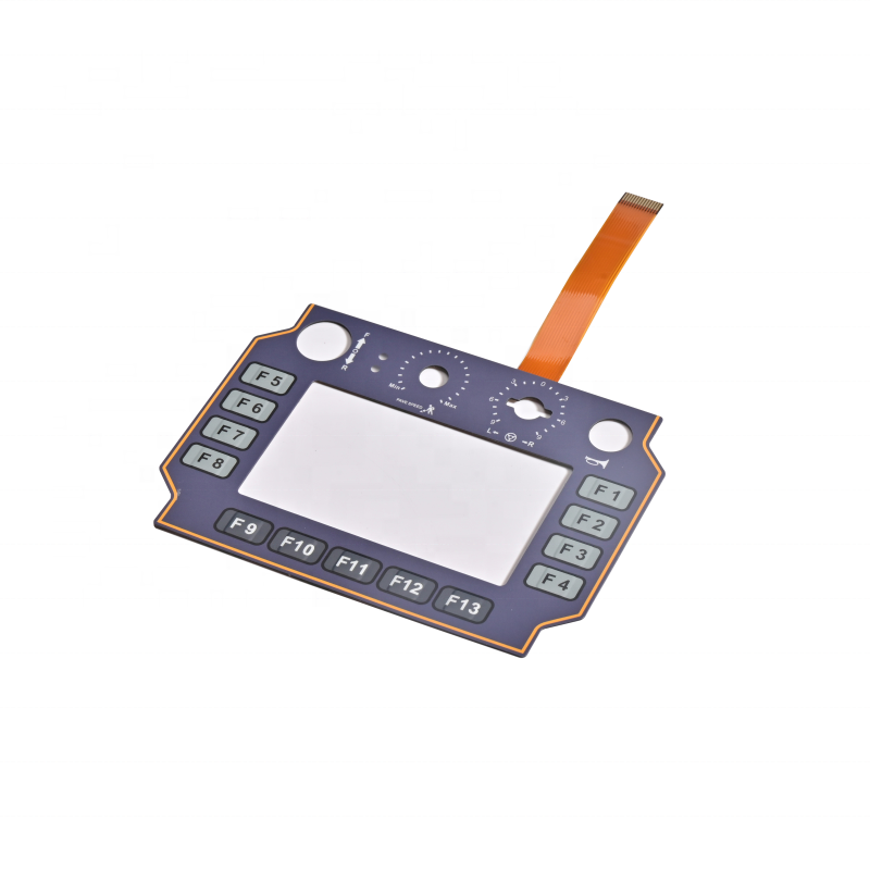 Factory Customized Membrane Switch Graphic Tactile Membrane Button Switch Keyboard Durable