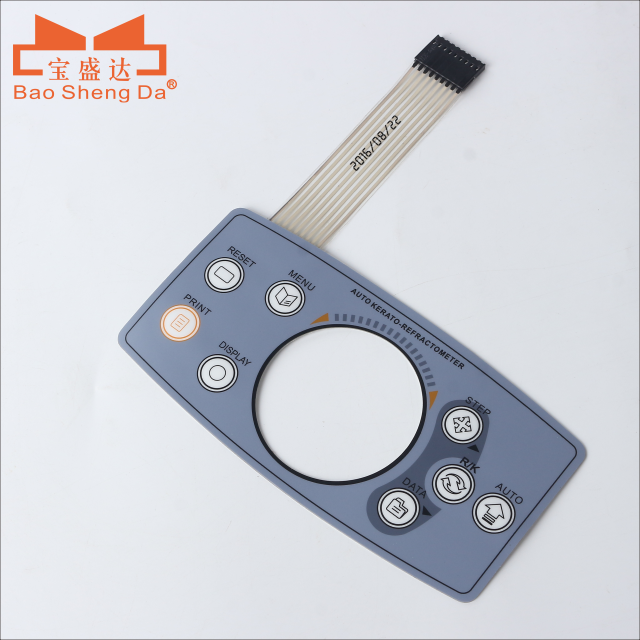 Custom Membrane Switch 33 years Production experience IP68 Waterproof Button life Million times membrane keypad Metal Dome