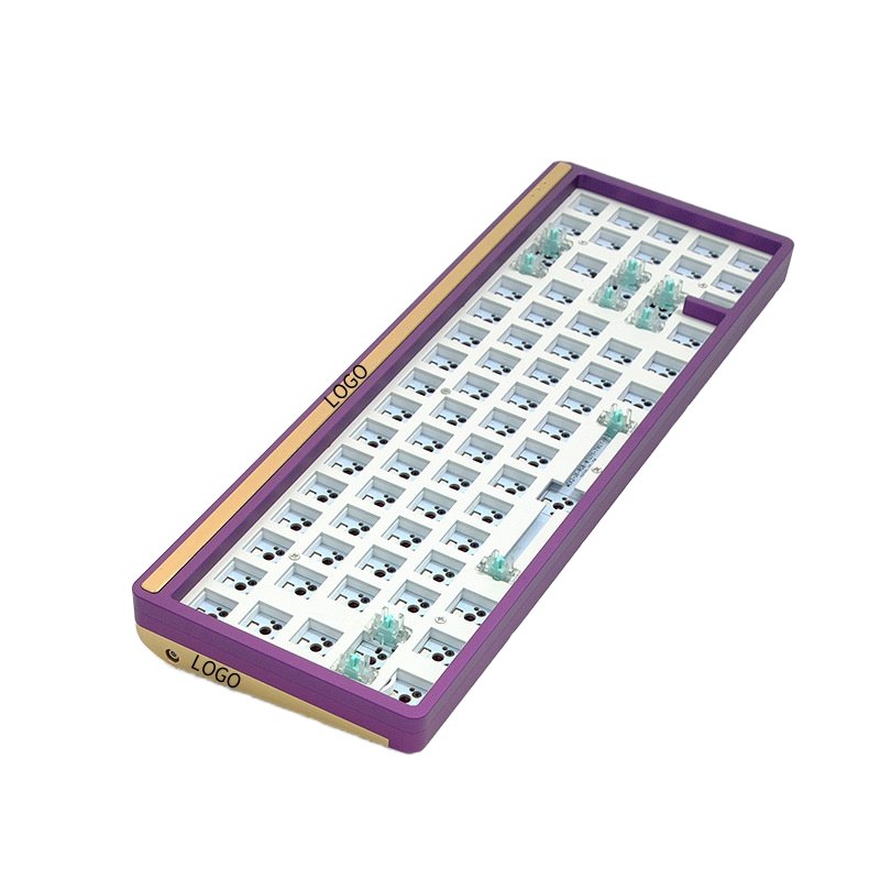 Metal keyboard factory custom 100%/80%/60% CNC mechanical game aluminum keyboard case cnc keyboard kits service