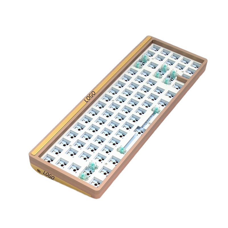Metal keyboard factory custom 100%/80%/60% CNC mechanical game aluminum keyboard case cnc keyboard kits service