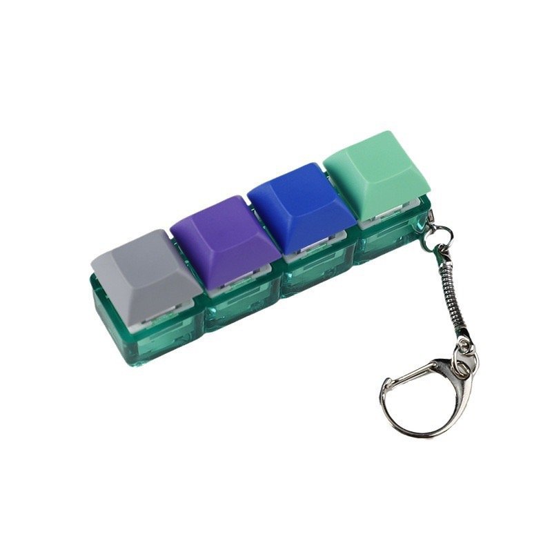Custom DIY Switches Mechanical Keyboard Tactile Key Keycap Switch Tester Keychain decompress tool toys