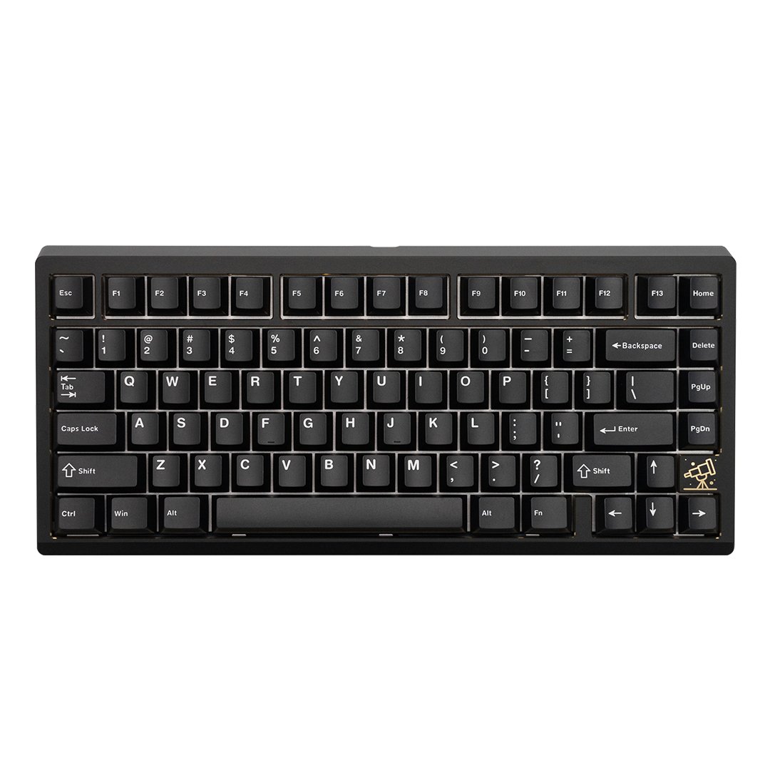 Gaming Keyboard Wired Boog75 Magnetic Switch Mechanical Keyboard White & Black Color