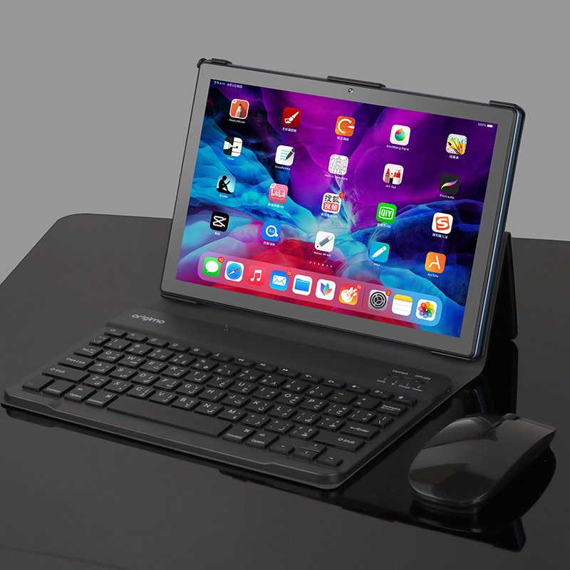 Origimo Tablet 10 Inch Tablets Computer 10.1 Inches IPS HD Portable Wired Usb Keyboard For Tablet Computer Pc Touchscreen