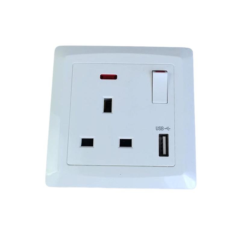 Wall Smart Switch Gang Electrical And Socket Glass Brass Panel Power Window Luxury Battery Disconnect Wall Switch Hidden Camera