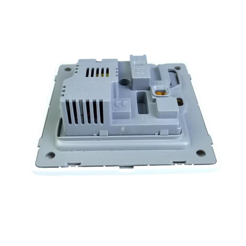 Wall Smart Switch Gang Electrical And Socket Glass Brass Panel Power Window Luxury Battery Disconnect Wall Switch Hidden Camera