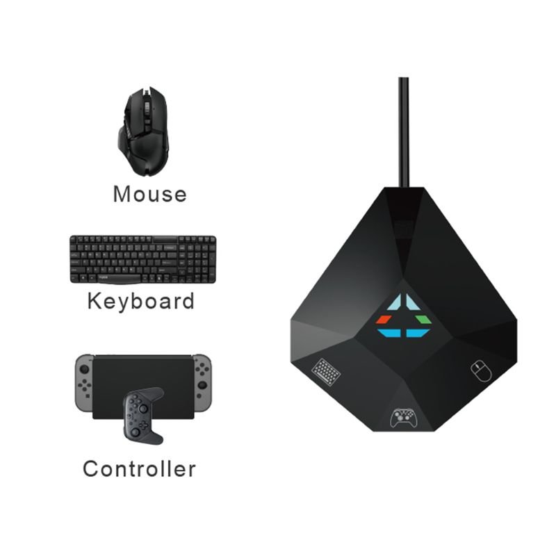 Game Keyboard Mouse Converter Adapter for Switch/PS4/PS3/X-BOX ONE/360 Console