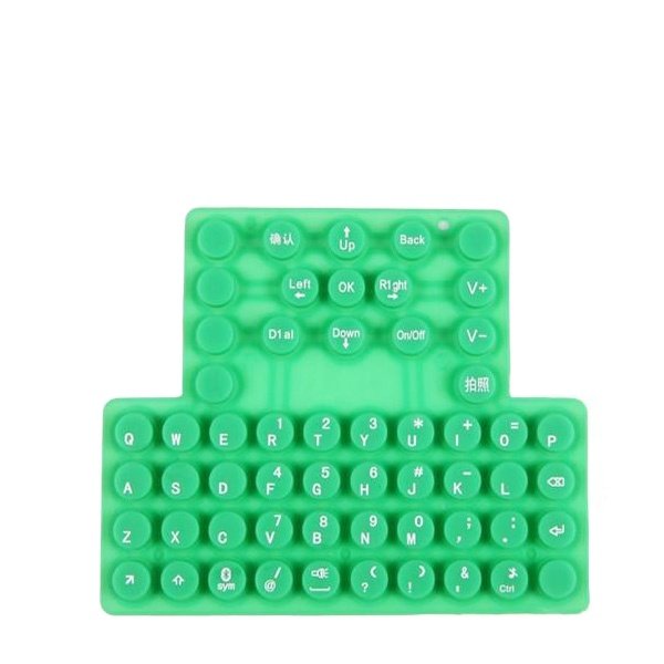 Custom silicone rubber products rubber mechanical keyboards numeric membrane keyboard color push button membrane switch moulds