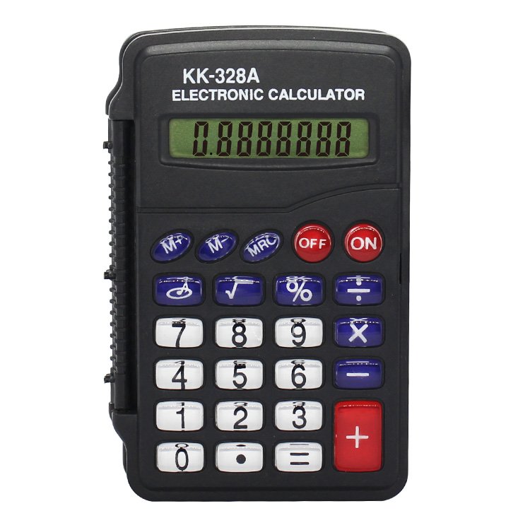 Small Keychain Transparent Flip Cover Calculator