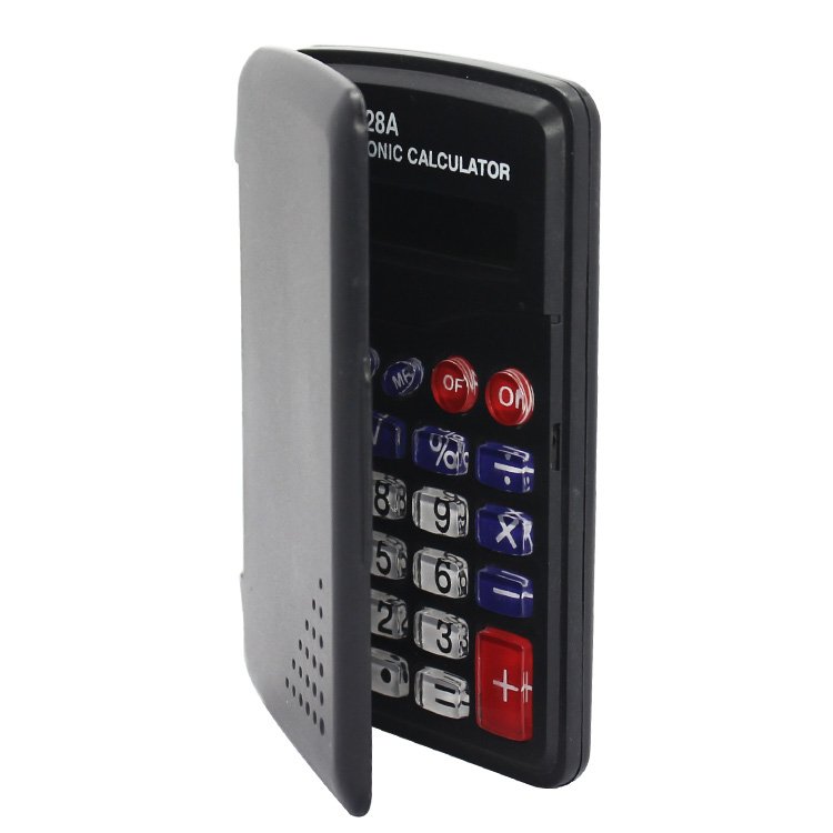 Small Keychain Transparent Flip Cover Calculator
