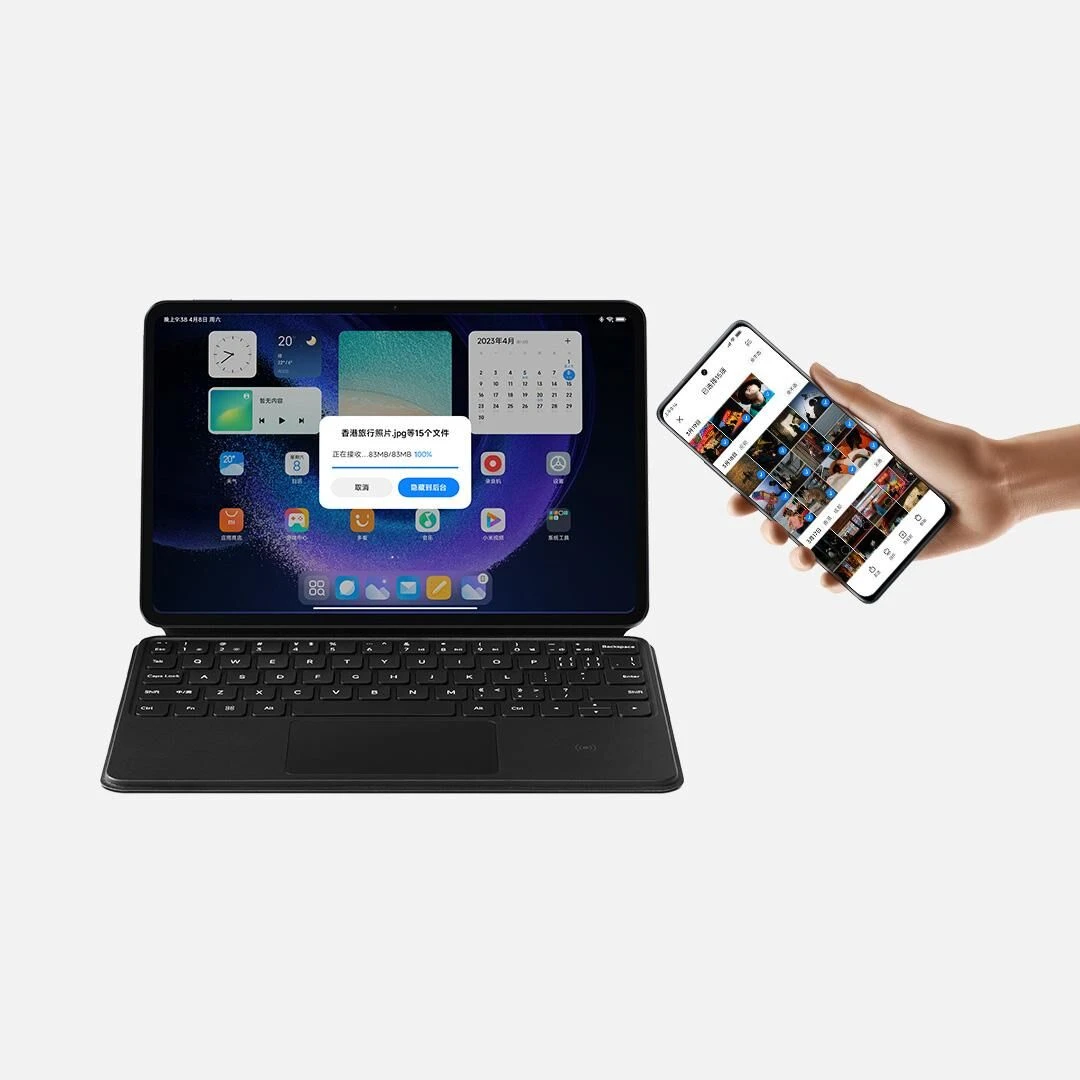 Hot Xiaomi Pad 6 Pu Leather Shockproof Case Waterproof Stand Keyboard Covers Case Tablet Leather Protective Cover With Touchpad