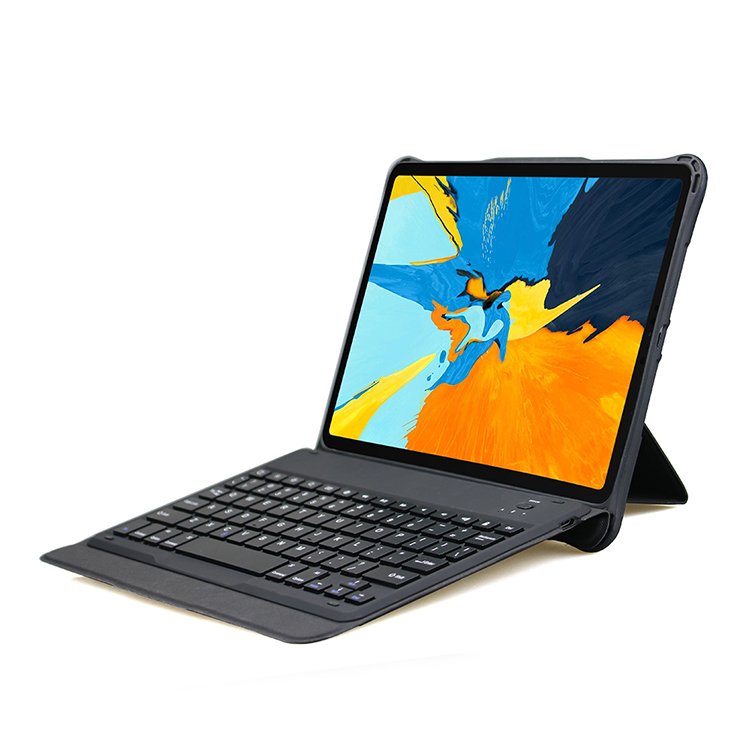 For iPad 10.2 Touchpad Wireless Keyboard Case Multifunction Keyboard Cover with Pencil Holder