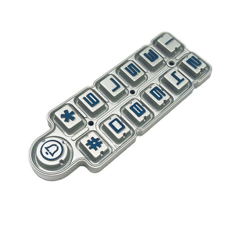 Customized Conductive Silicone rubber buttons Keypad & High Quality rubber push button Keyboard Door Controller