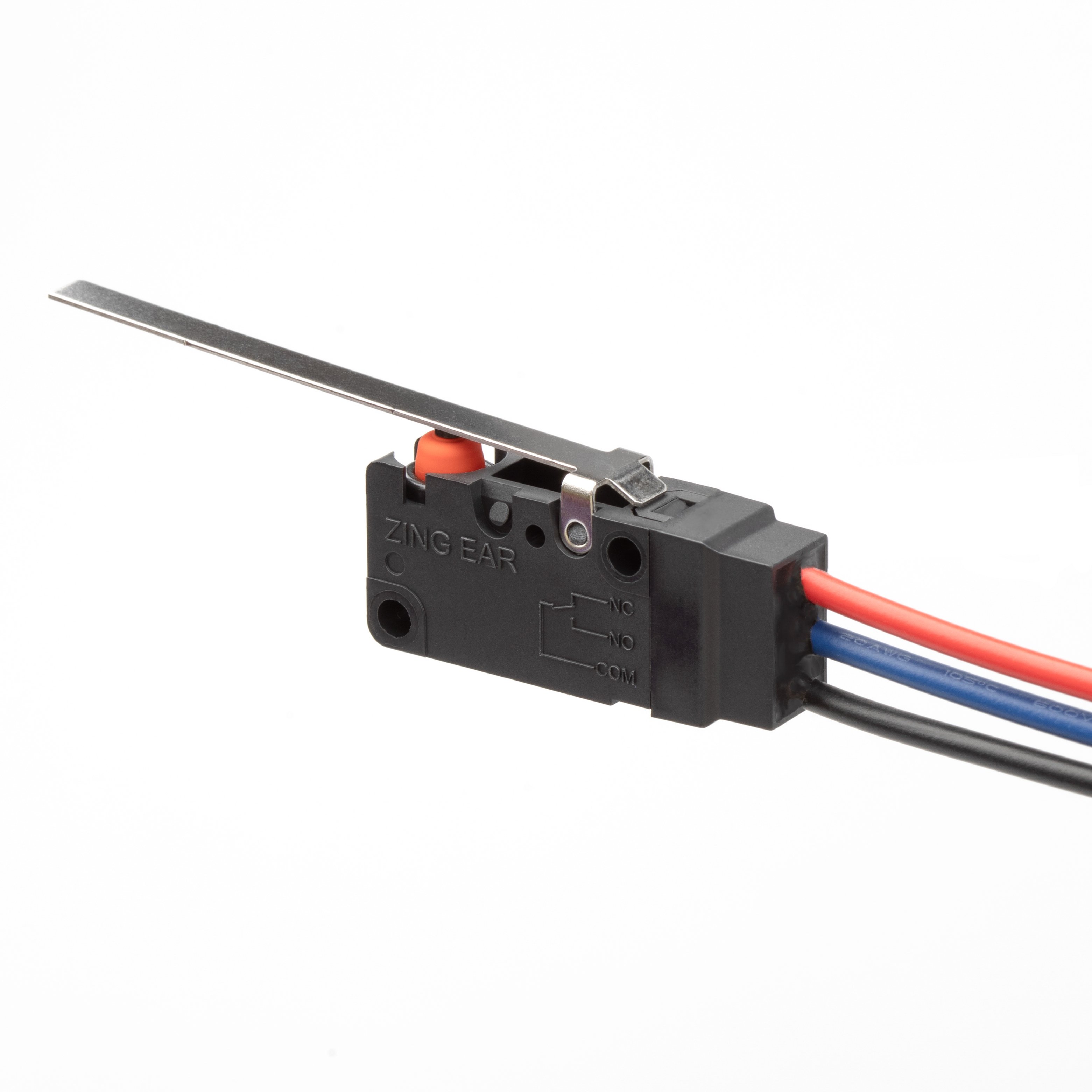 ZING EAR Customizable IP67 Waterproof & Dustproof Miniature Roller Lever Micro Controller Tact Switch