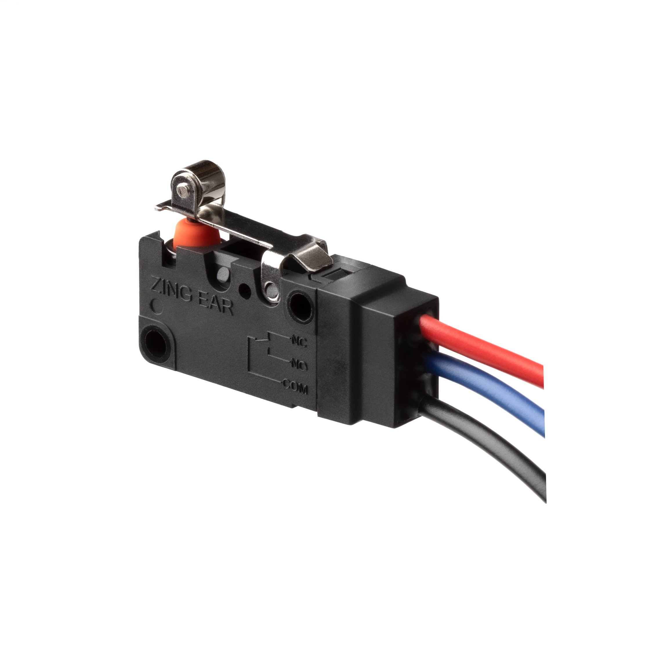 ZING EAR Customizable IP67 Waterproof & Dustproof Miniature Roller Lever Micro Controller Tact Switch