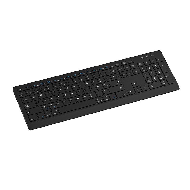 Factory Direct Scissor Switch Keyboard Portable 2.4G Wireless Keyboard Type-C Rechargeable Keyboard for Windows Laptop Tablet