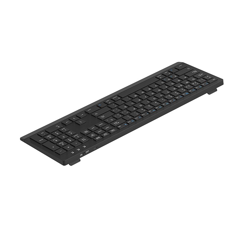 Factory Direct Scissor Switch Keyboard Portable 2.4G Wireless Keyboard Type-C Rechargeable Keyboard for Windows Laptop Tablet