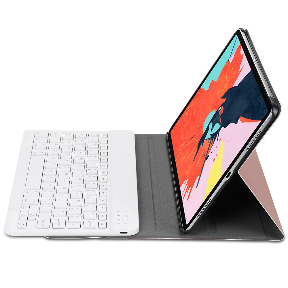 10.2 Split Keyboard for iPad Tablet 7/8/9th Generation 10.2" Split Leather Ultra Slim Keyboard