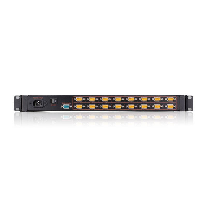 17 inch 16 ports Touchpad LCD KVM Switches 1U High Rack KVM Console With BSD104 separate numeric Keyboard language optionalLess