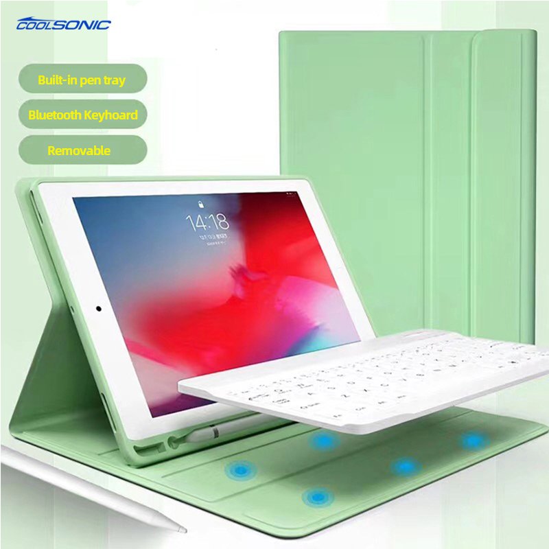 Shockproof PU Soft Silicone Wireless keyboard trackpad case for iPad Tablet Cover keyboard case for iPad 10th gen 10.9 inch 2022
