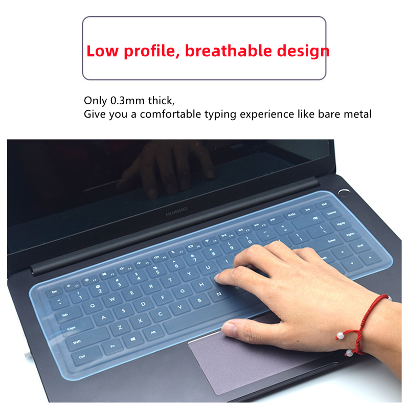 Universal Keyboard Cover Laptop Notebook with Numeric Keypad Keyboard,Ultra Thin Silicone Waterproof Keyboard Protector Skin