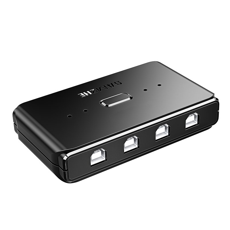 Switch Splitter Box Cables 2 Cable For Keyboard And Mouse Display Adapter 2-Port Usb 2.0 Kvm Switch Switcher