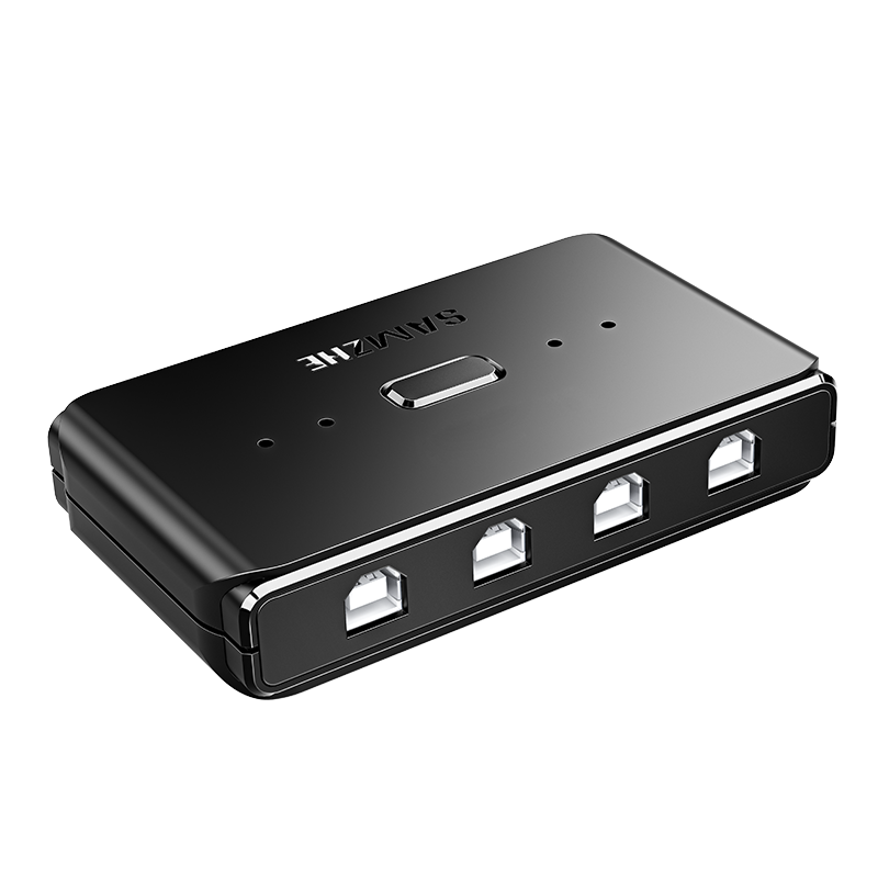 Switch Splitter Box Cables 2 Cable For Keyboard And Mouse Display Adapter 2-Port Usb 2.0 Kvm Switch Switcher