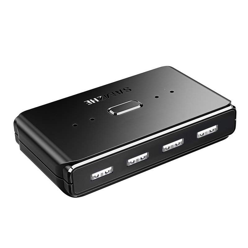 Switch Splitter Box Cables 2 Cable For Keyboard And Mouse Display Adapter 2-Port Usb 2.0 Kvm Switch Switcher