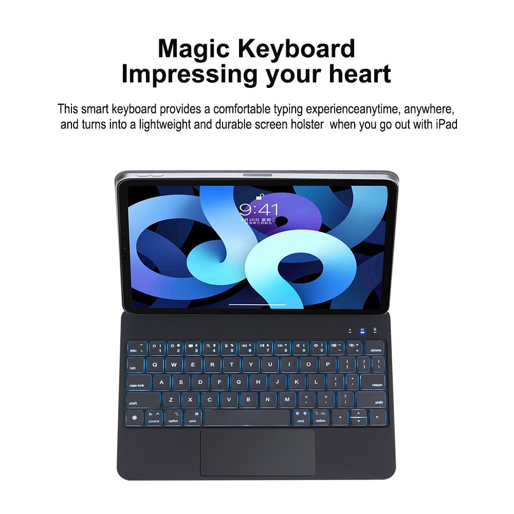 Wireless Magic Keyboard Cover Touchpad Keyboards for Tablet And Cases Protection Case for Ipad Pro 11Inch Ipad Air 4/5th Gen