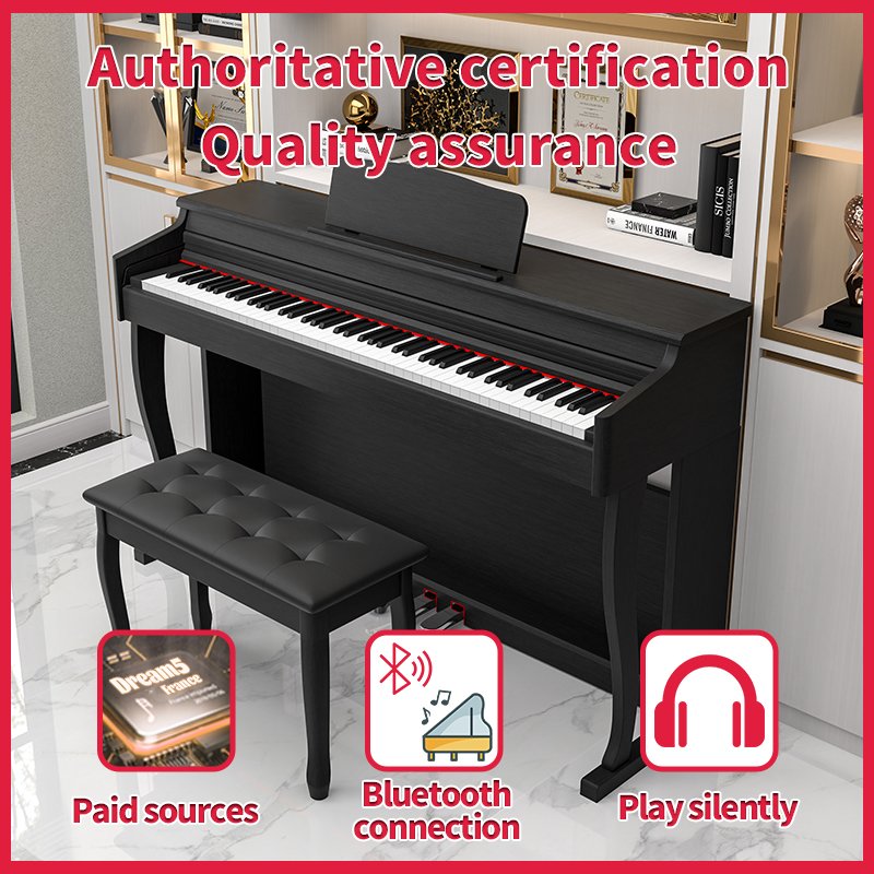 KIMFBAY Drawer Piano 88 Keys Price Piano Digital Keyboard 88 Keys Piano Keyboard
