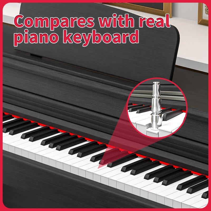 KIMFBAY Drawer Piano 88 Keys Price Piano Digital Keyboard 88 Keys Piano Keyboard