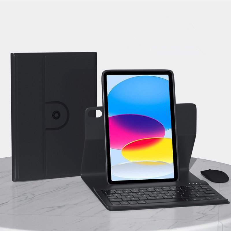 360 degree Rotataion Smart PU TPU Tablet Keyboard Case Cover For iPad 7/8/9 10.2" Air3 Pro Air4/5 10.9" Pro 11" iPad 10th 10.9"