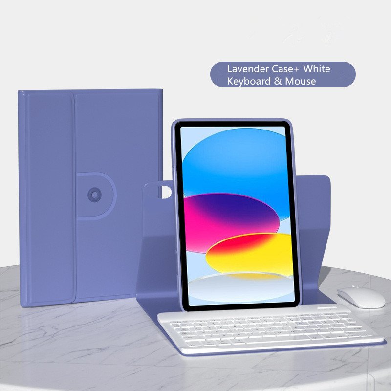 360 degree Rotataion Smart PU TPU Tablet Keyboard Case Cover For iPad 7/8/9 10.2" Air3 Pro Air4/5 10.9" Pro 11" iPad 10th 10.9"