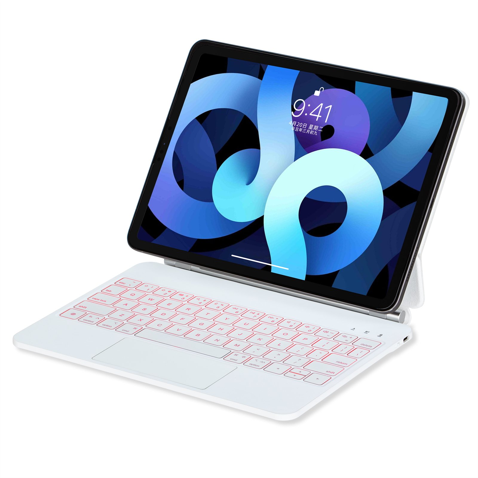 Magic Keyboard For Ipad Cover Magnetic Keyboard For Ipad Pro 11 Slim Cover Multi-touch Trackpad For 10.9-inch Magic Keyboard