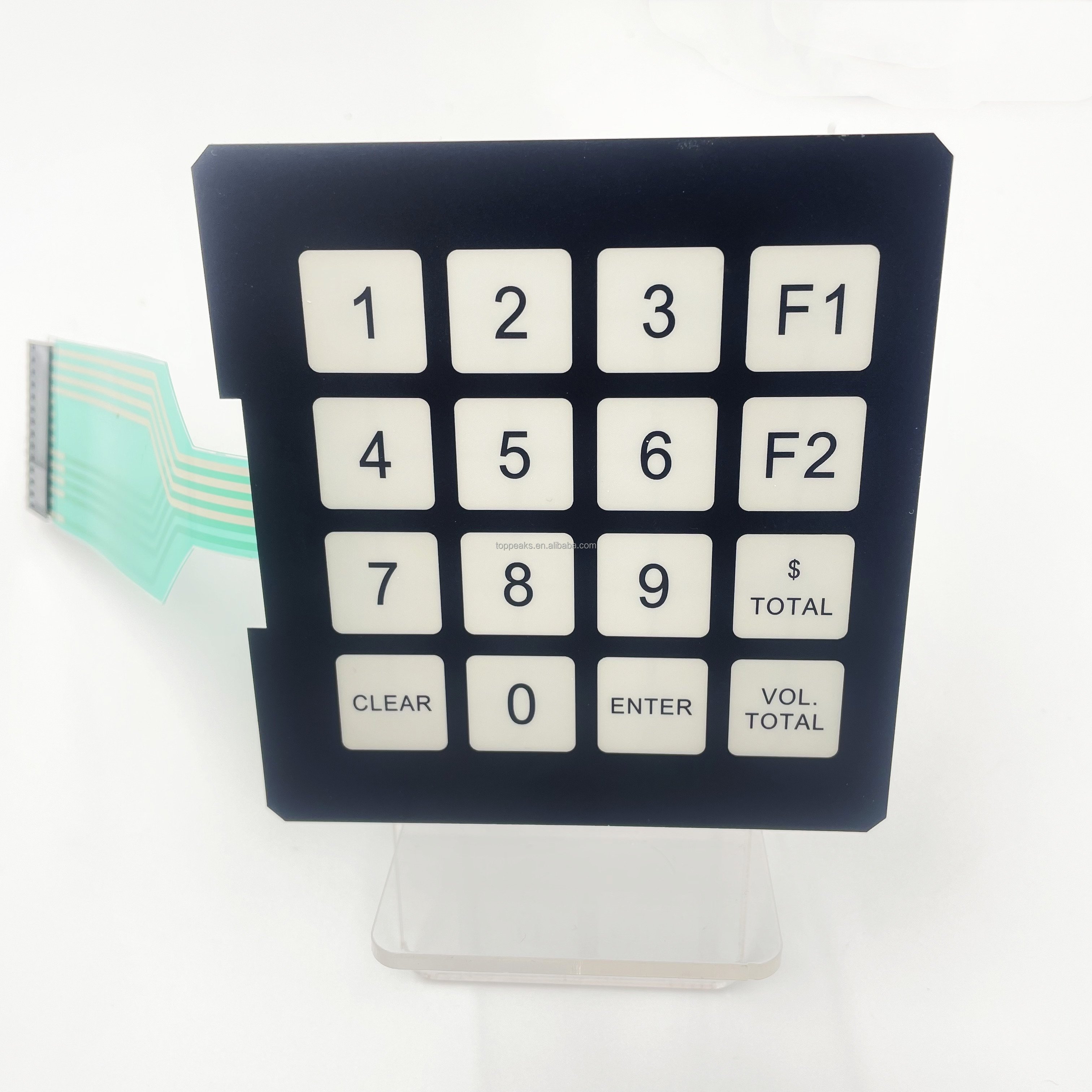 Hot selling fuel dispenser keypad membrane keypad