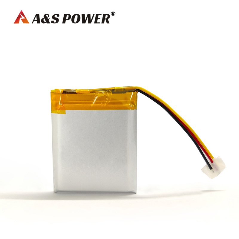 18 Years factory supplier High quality Rechargeable AS703440 3.7V 1000mAh Lipo Lithium polymer battery with NTC