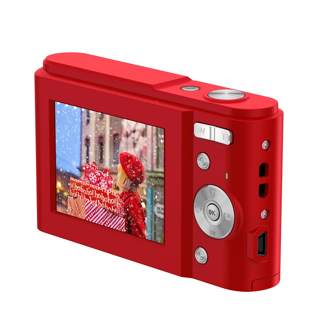 Ultra HD Digital Camera Student for Kids Digital Point and Shoot Camera with 16X Zoom Anti Shake Compact Small Camera