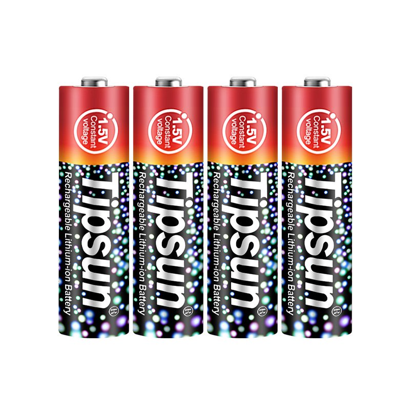 1.5v 3000mWh rechargeable lithium ion aa battery with charger