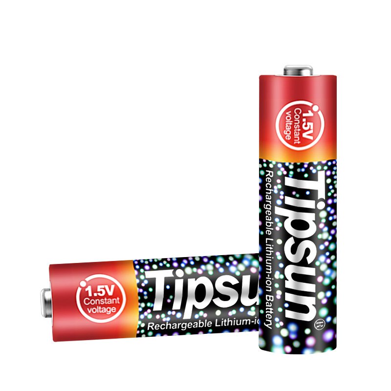 1.5v 3000mWh rechargeable lithium ion aa battery with charger
