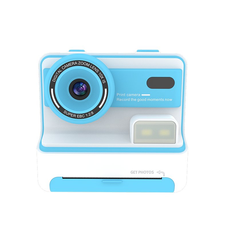 DIY Instant Digital Camera for Kids Printable Thermal Print Cameras, Portable Travel Cameras with 1200mah Long-Lasting Battery