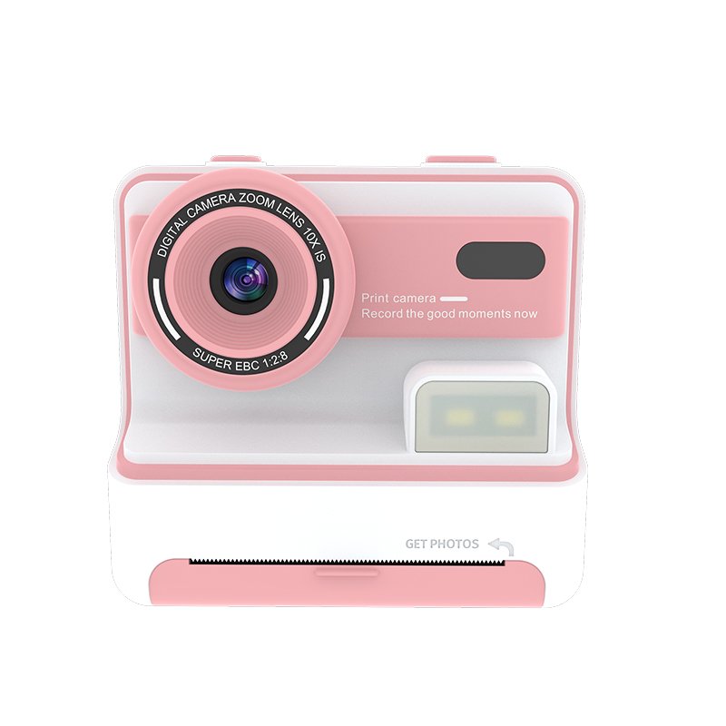 DIY Instant Digital Camera for Kids Printable Thermal Print Cameras, Portable Travel Cameras with 1200mah Long-Lasting Battery
