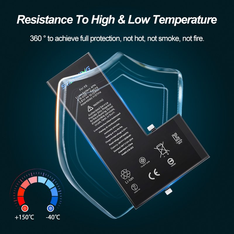 Free Sample Good Quality Rechargeable Li-Ion Digital Battery for iPhone XS Battery