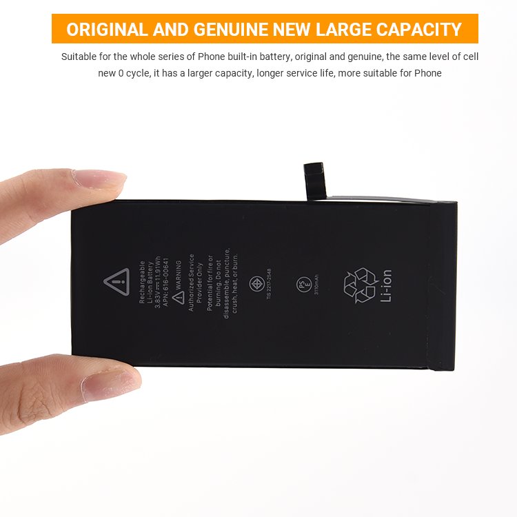 Factory OEM phone batteries for iphone 6 5s 6s 7 plus 8 X XR 11 12 batteries for iphone battery