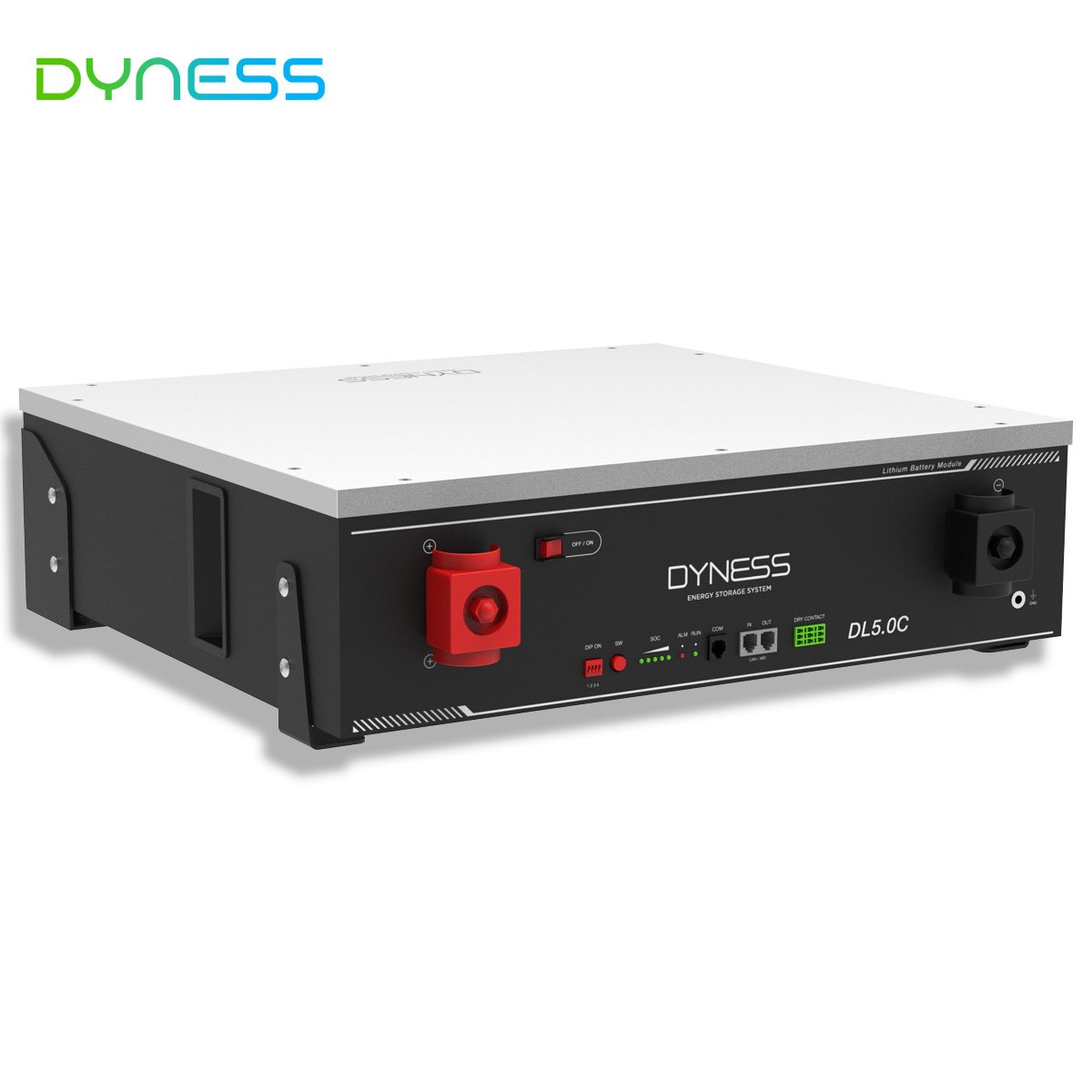 In stock Dyness Low voltage Wall-mounted DL5.0C stacked with high safety LFP 5.12KWH 100AH Solar Lithium Ion battery