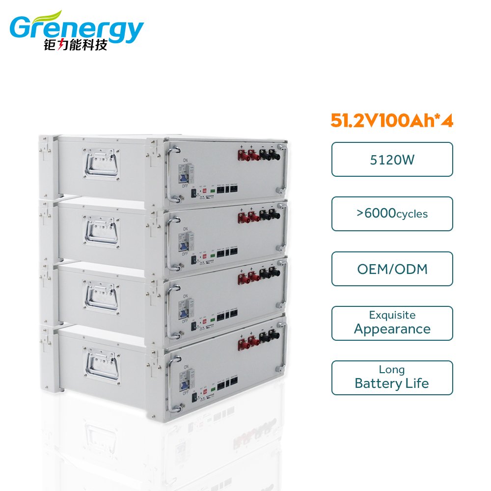Indoor Solar Powered Generator Solar Panels With Lipo4 Battery And Inverter Lithium Ion Batteries 48V 200Ah Lifepo4 Battery Pack