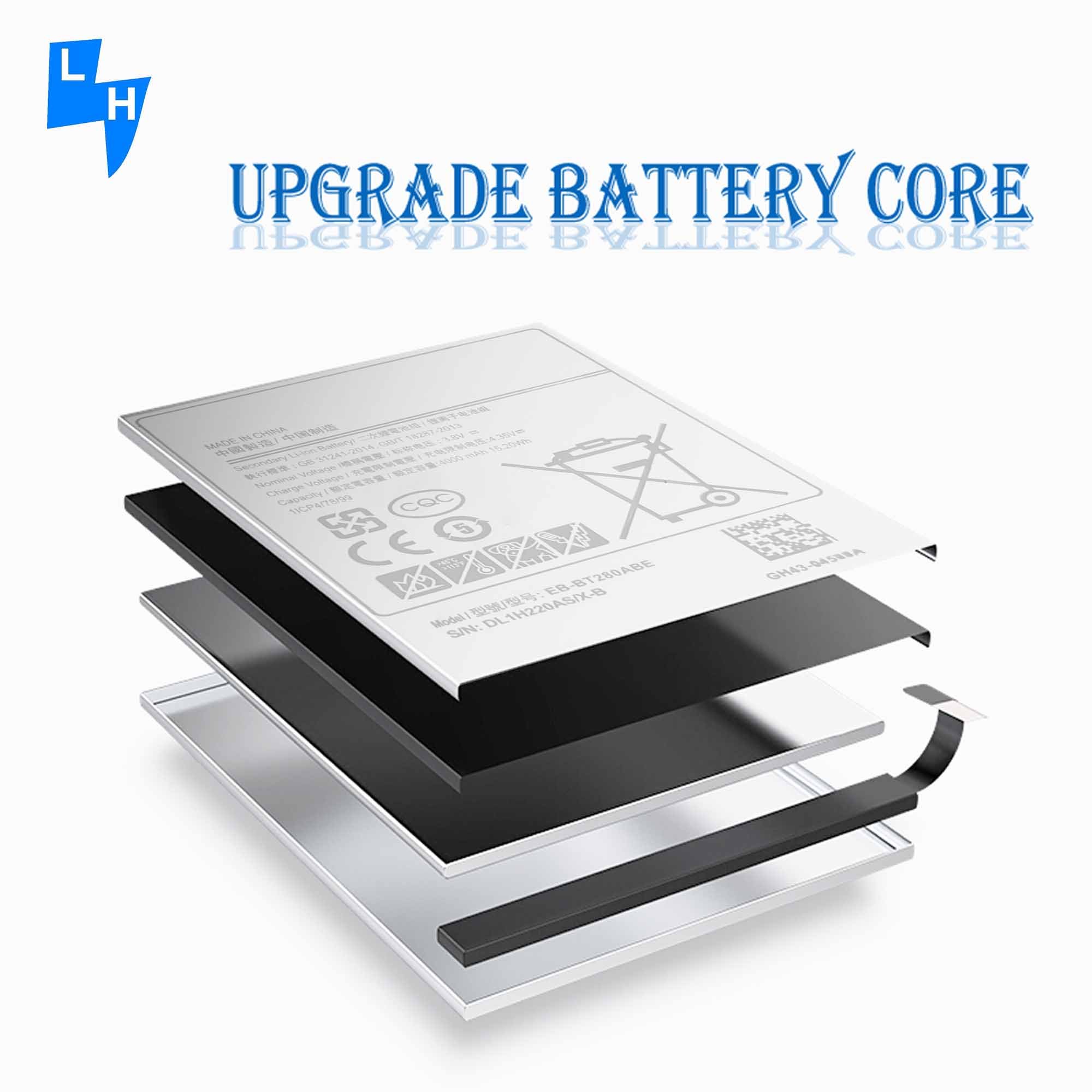 EB-BT280ABE High capacity Tab Digital Battery For Samsung Galaxy Tab A 7.0 SM-T280 T280 T285 replace tablet battery 3.8V 4000mah